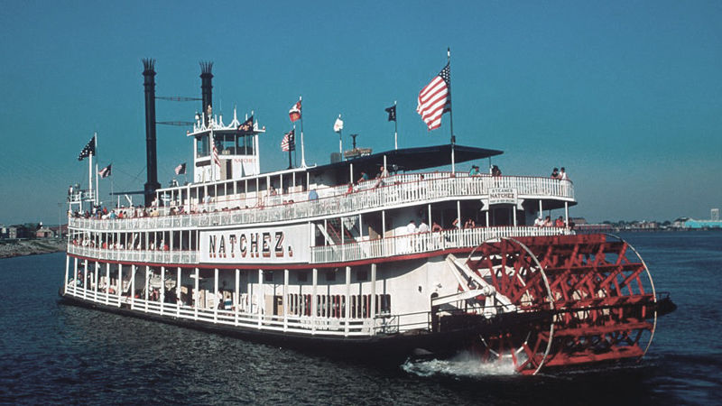 Dampfschiff von New Orleans